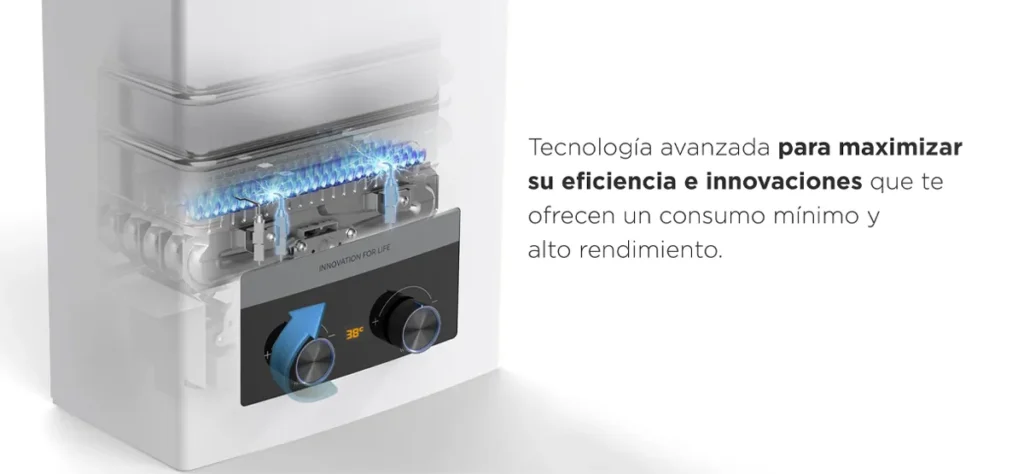 Tecnología para maximizar eficiencia en cada ducha y el uso diario.